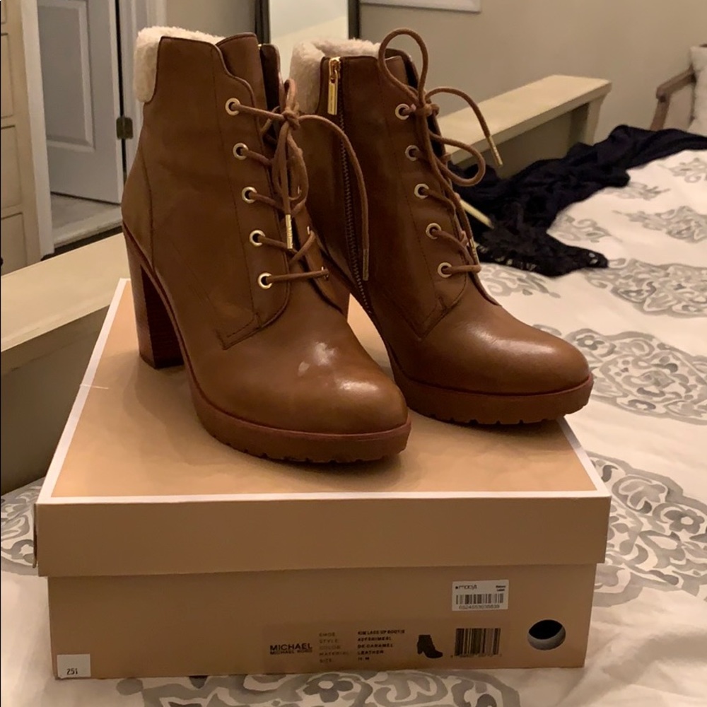 Michael Kors Kim Lace-Up Bootie